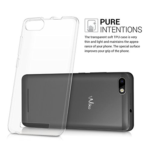 kwmobile HÃ¼lle fÃ¼r Wiko Lenny 3 - TPU Silikon Backcover Case Handy SchutzhÃ¼lle - Cover klar Transparent