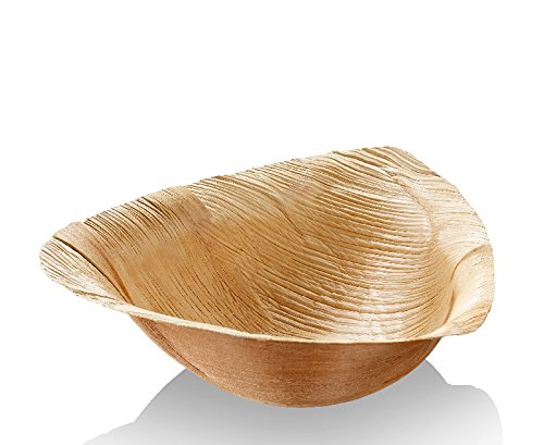 CROKUS 25 Bols en Palmier biodégradable 300 ML