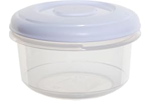 Whitefurze 250ml Round Food Storage box with Lid F0150