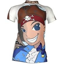 4BB2 Camiseta UV manga corta niños - pirata, talla 2-4