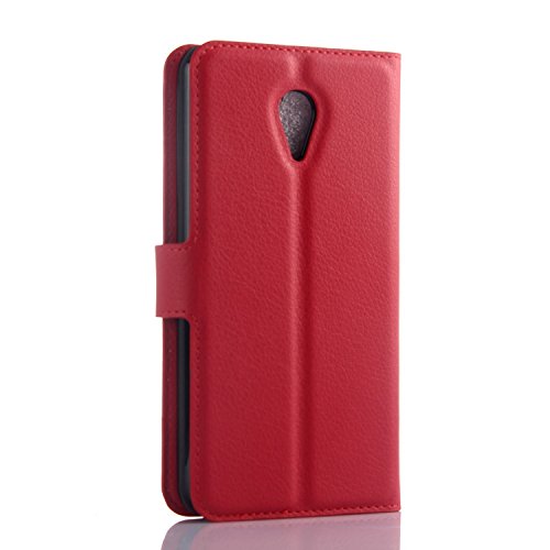 Guran   Funda de Cuero Para Meizu M2 Note  5 5 pulgada  Smartphone Tir  n de la Cubierta de la Funci  n de Ranura Tarjetas y Efectivo Caso