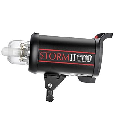 PIXAPROA   STORM II 600 QT600IIM 600Ws High Speed Fan Cool 1 8000s Studio Strobe Flash HSS Bowens SFitting 2 4G  2 Year UK Warranty  Fast Delivery  UK Stock  VAT Registered  Single Head  STORM II 600 