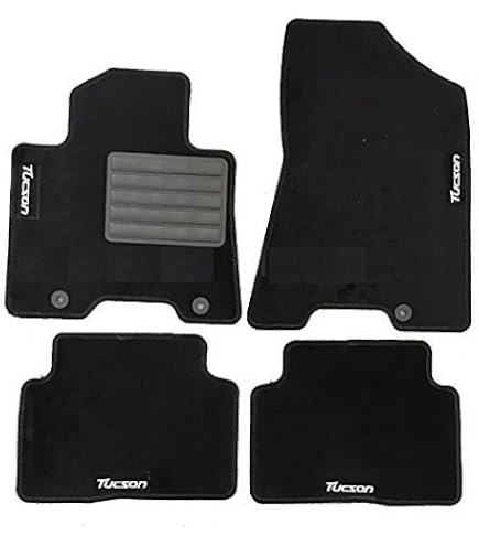 Tappetini Auto In Velluto Su Misura Per Tucson 2021, Set 4 Pezzi, Antiscivolo, Spessore 3-5 Mm, J&J AUTOMOTIVE - 4