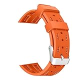 Happy Event Silikon ersatz Armband mädchen Strap Band für Apple Watch Serie 4 40mm (Orange)