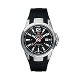 Swiss Alpine Military by Grovana Herrenuhr schwarz 70581837 10ATM Swiss Made