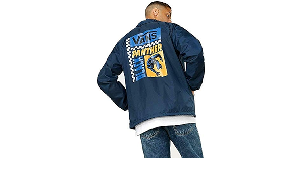 vans black panther jacket