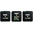 RØDE Wireless GO II - Système de microphones sans fil ultra-compact à deux canaux, avec microphones intégrés, enregistrement