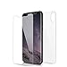 Produktbild PhoneStar iPhone X Panzerglas Folie Front Back [VORNE UND HINTEN] 3D Screen Protector Displayschutz 9H