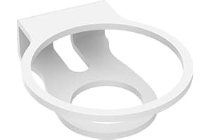 HUAYUWA Biały okrągły uchwyt ścienny stojak audio kompatybilny z Homepod Mini Smart Audio z wbudowanym zarządzaniem kablami