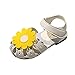 Produktbild Sonnenblume Sandalen Kleinkind,Absolute Baby Mädchen Prinzessin Schuhe Freizeitschuhe 2018 Sommer Neue Strand Schuhe Lässig Slipper Rutschfeste Einzelne Schuhe für 1-6 Jahr (2.5-3 Jahr, Weiß)