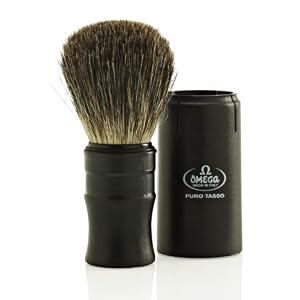 Omega 614 Pure Badger Hair Shaving Brush