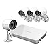Produktbild ZMODO Mini Kit 4 Channel 720p HD G2 sPoE -Überwachungskamera-System mit 4 Mini Indoor / Outdoor IP-Kamera und 1TB HDD, ZM-SS7CD8D4-S-1TB