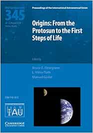 Origins From The Protosun To The First Steps Of Life Iau S345 Proceedings Of The International Astronomical Union Symposia And Colloquia Band 345 Amazon De Elmegreen Bruce G Toth L Viktor Gudel Manuel 1949, in the meaning defined above. amazon de