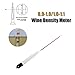 Produktbild Bluelover 1.0-1.1 Wein Brauen Alkohol Zucker Zähler Hydrometer Double Color Dichtemessgerät
