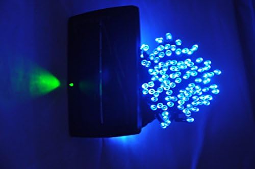31ft/9.5m 50 LED Solar Fairy String Lights for outdoor, gardens, homes, Christmas party,Color Blue