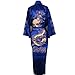 Price comparison product image Shanghai Tongue Dragon Bathrobe Robe Sleepwear Dark Blue One Size by iff untoldable