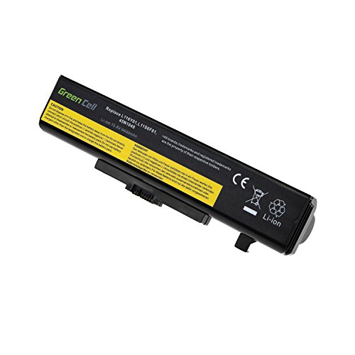 Green Cell® Extended Serie Laptop Akku für Lenovo G480 G485 G500 G505 G510 G580 G580A G585 G700 G710 (9 Zellen 6600mAh 10.8V Schwarz) - 5