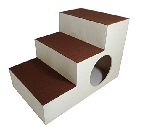 Elmato-Dog-and-Cat-Stairs-with-Carpet