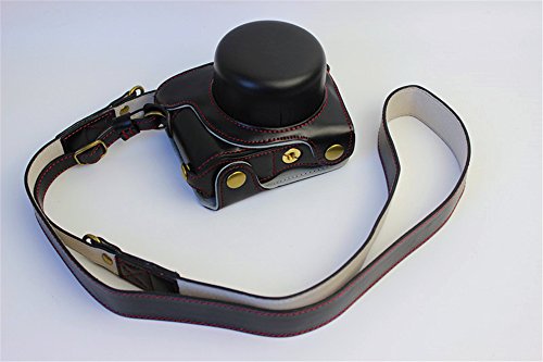 boliner fait la main Sac moiti tui pour appareil photo en cuir PU pour bas ouverture Version pour Nikon 1 J5 avec sangle reviews boliner fait la main Sac moiti tui pour appareil photo en cuir PU pour bas ouverture Version pour Nikon 1 J5 avec sangle