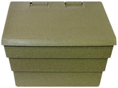 2 Cu Ft Household Mini Grit Salt Storage Bin in Sandstone