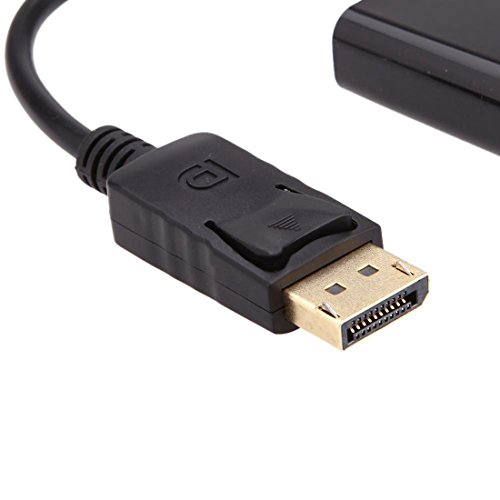 SODIAL(R) 1080p DP DisplayPort Stecker auf VGA Buchse Konverter Adapterkabel Lager - 5