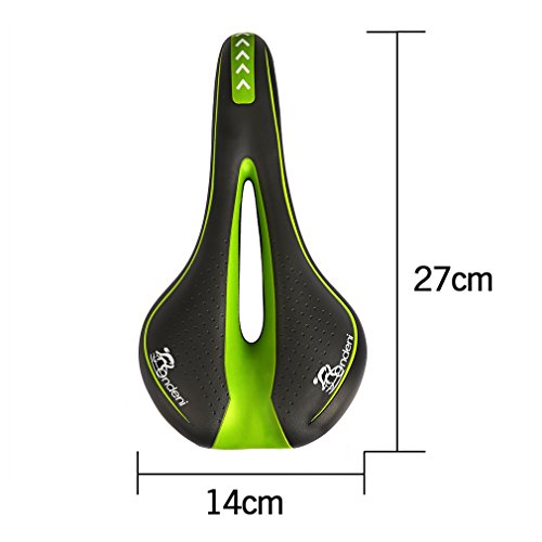 Ondeni® Fahrradsattel Fahrradsitz Tourensattel Fahhrad Sattel Damen Herren Sattelbezug - 2