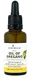 SUPER 100. 100% Pure Greek Wild Essential Oregano Oil.Min 86% Carvacrol. 1 fl.oz. - 30ml. Provides Carvacrol per Serving 129 mg