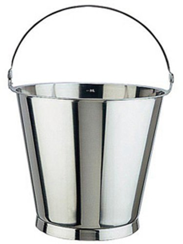 Seau en inox 18/10 litres 12