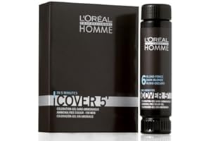 L’ORÉAL PARIS L'Oréal męski Cover 5 nr 5 jasnobrązowy 50 ml, 3 sztuki