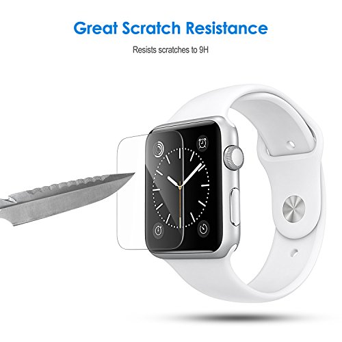 JETech Protector de Pantalla para Apple Watch 42mm Vidrio Templado 2 Unidades reviews JETech Protector de Pantalla para Apple Watch 42mm Vidrio Templado 2 Unidades