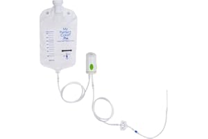 WATER POWERED Enema kit My Perfect Colon PRO, Lavativa Colon Casera, Funciona con Baterías Recargables, Limpieza Colon, Lavado Intestinal, ideal para Estreñimiento incluso en caso de Dificultades de Movilidad