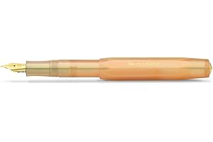 Kaweco COLLECTION Pióro wieczne Apricot Pearl I Premium Reservoir Pen ze stalówką do wkładów atramentowych I Sport 13 cm I Stalówka: M (średnia)