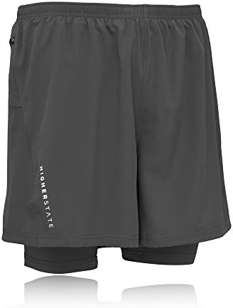 Higher State Men's 2 In 1 Running Short - X Large
