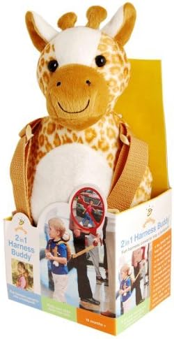 Goldbug Animal 2 In 1 Harness Fun Harness Converts Into A Backpack. Fun And Friendly. - Giraffe