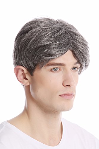 Wig Me Up Gfw967 44 Men Gents Wig Short Middle Parting Casual