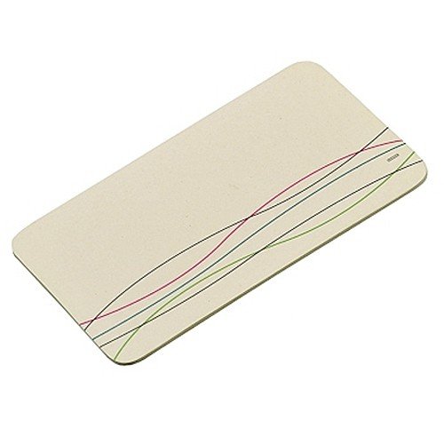 Kesper 41110 Schneidebrett "Linien" aus Bambus, 23,5 x 14,5 x 0,4 cm