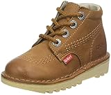  Kickers - Botas de Otra Piel Unisex Infantil, Marrón (Marrón (Camel 114)), 27 EU
