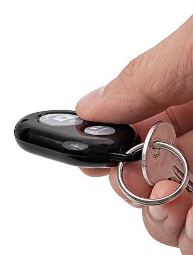 Wedo 26107001 Selfie Maker Fernauslöser (Bluetooth, Selbstauslöser Fernbedienung, inkl. TouchStand für Smartphone) schwarz - 5