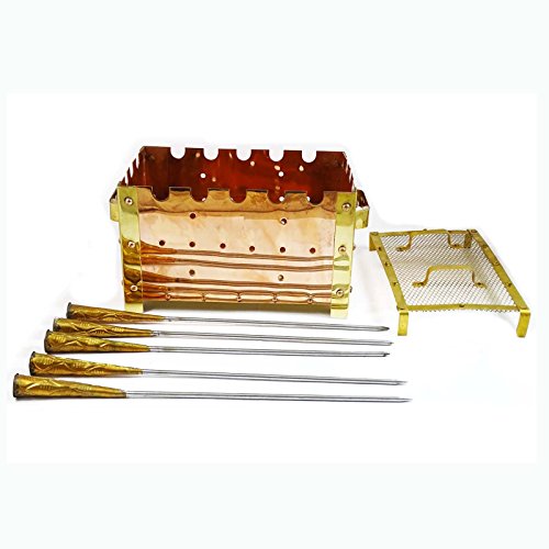Preisvergleich Produktbild indian Kupfer Tandoor traditionellen Grillkostwärmer Küche Zubehör