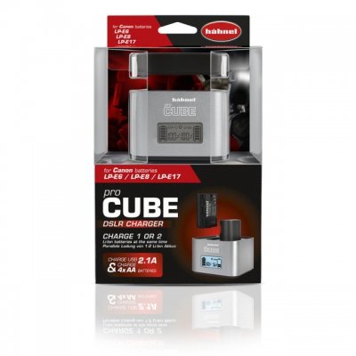 Preisvergleich Produktbild Hähnel Twin-Ladegerät PROCUBE kompatibel mit CANON LP-E17