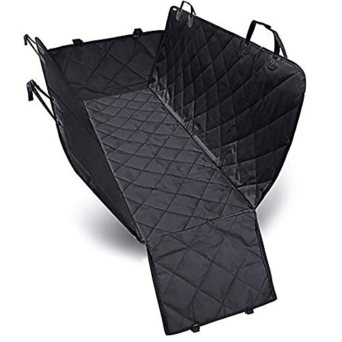 FEN&G Housse de siège Voiture pour Chien - Housse rembourrée avec Protections latérales - Universelle Toute Voiture - matériau Solide - déhoussable - Fonctionne pour Coffre,137 * 147cm