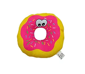 Goofy Tails Food Buddies Donut Plush Toy for Cats | Rattle Toy for Kittens | Toys for Cats and Kittens | for Kittens & Cats Above 6 Months