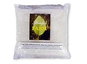 MANDYS FARM 1 KG Pure Epsom Salts (Magnesium Sulphate) for Horticultural/Aquarium Use