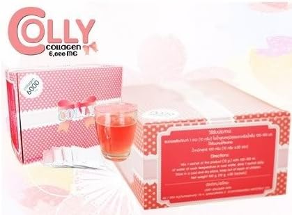 COLLY PINK Collagen Dietary supplement drink Strawberry flavor Collagen peptide