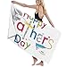 Produktbild Gebrb Duschtücher/Badetücher,Strandtücher, Women's Bath Towel Wrap - Father's Day Happy Travel Waffle Spa Beach Towel Wrap for Girls