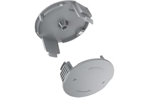 ERHUO 2 coperture di ricambio per bobine di decespugliatore compatibili con Bosch UniversalGrassCut 18/18-26/18-260
