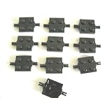 LEGO CITY - 10 Autoachsen mit 2x2 Noppen in schwarz - 4600 - Lego