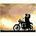 Produktbild QAZZSF Motorrad Moderne Frau Motor Malerei Bild by Zahlen DIY Abstrakte Ölgemälde Wohnkultur Leinwand Malerei Wandkunst Rahmenlose 40X50CM