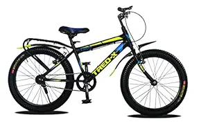 Modern TRED-X 20T 20 inches 12 inch Matte Finish Mountain Bike Kids Bicycle for 7 to 10 Years Child (Green/Black)