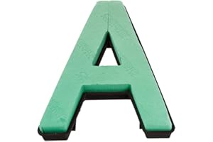 FloristryWarehouse Letra de Clip rápido, Verde, Letter A